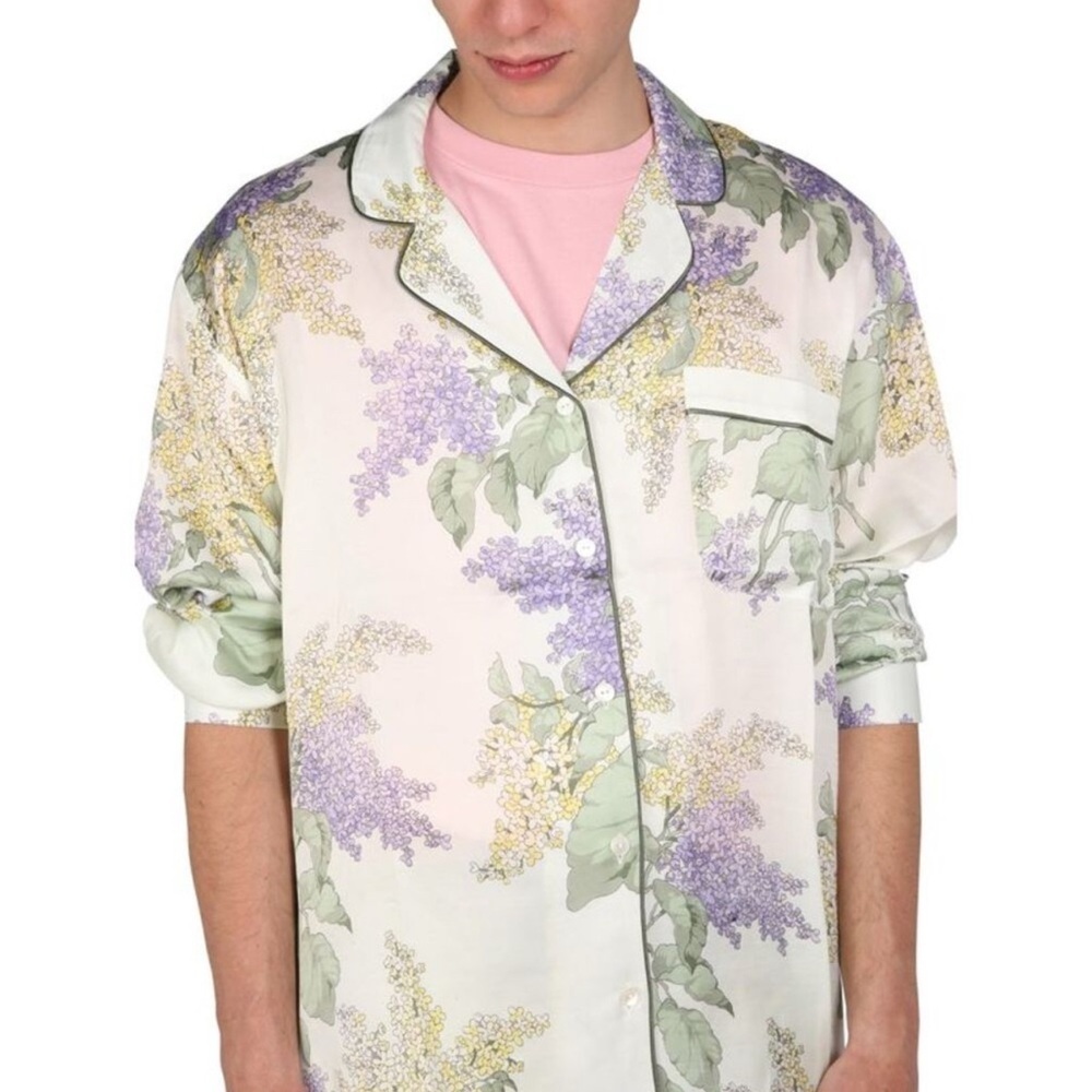 Mouty Men "Tulum" Pajamas Shirt Size M